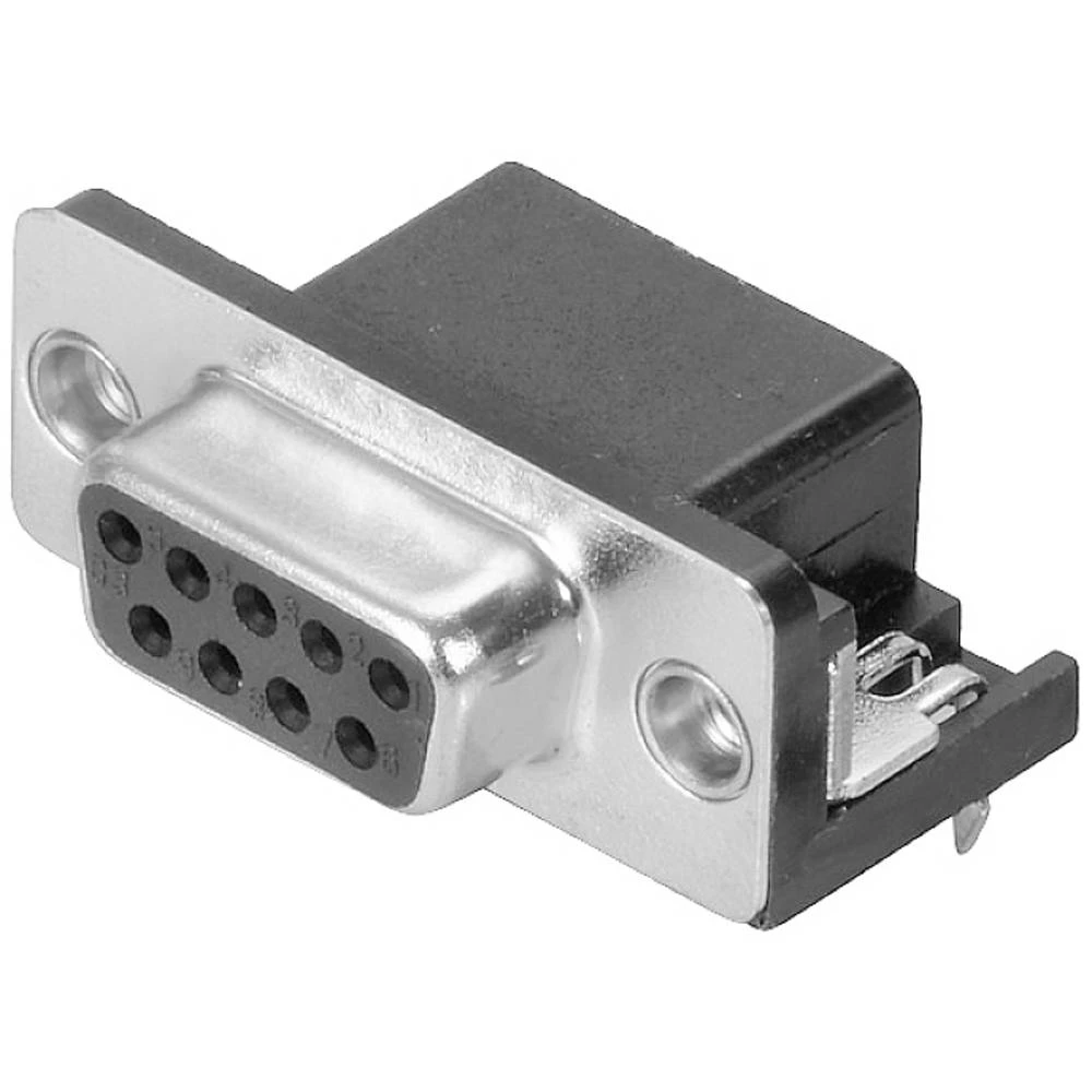 Weidmüller D-SUB F6.3 T09HU 3.2B2 TY BK 2626700000 D-Sub priključak 90 ° Broj polova: 9 lem 90 St. slika