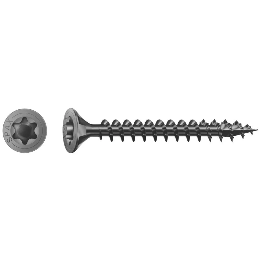 SPAX 1191040500303 vijak za drvo 5 mm 30 mm T-STAR plus čelik crni BLAX 200 St. slika