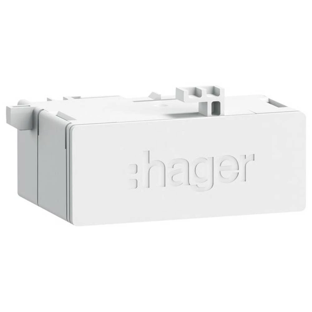 Hager ZZ45WAN2PP RJ45 utičnica u patch/patch 180° za WAN IP20 Cat.6A Hager ZZ45WAN2PP RJ45 ugradni modul keystone CAT 6a slika