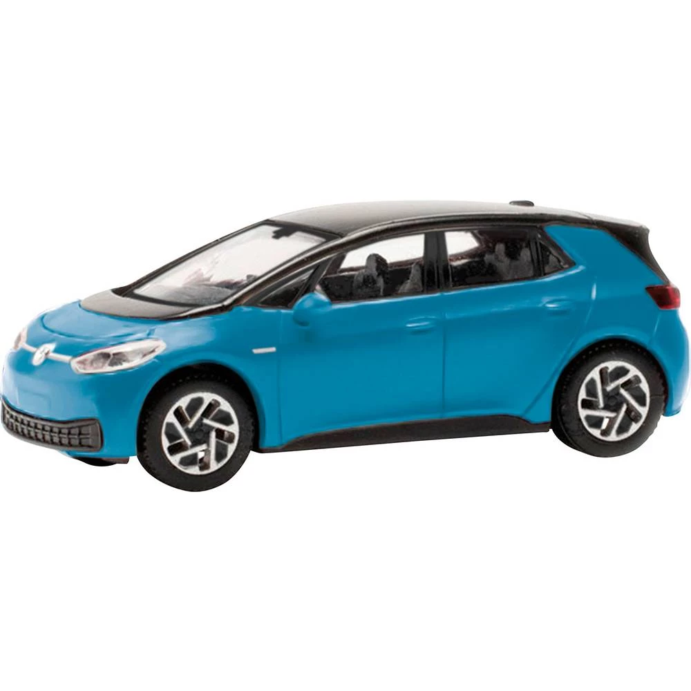 Herpa 421126-002 h0 model automobila Volkswagen ID.3, čisto oceansko plava slika