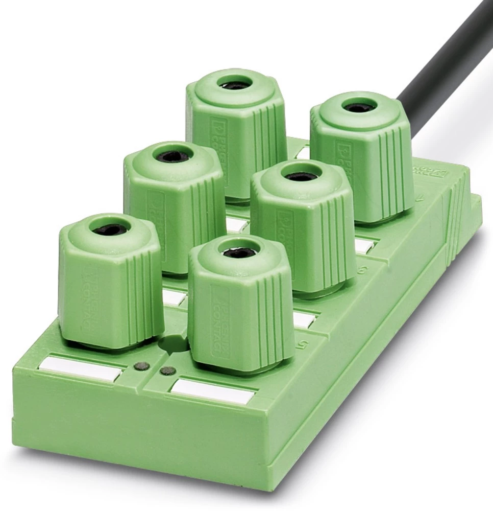 Kutija za senzore/aktore, pasivna QUICKON-razdjelnik SACB-6Q / 4P-L-10,0PUR 1695265 Phoenix Contact 1 kom. slika