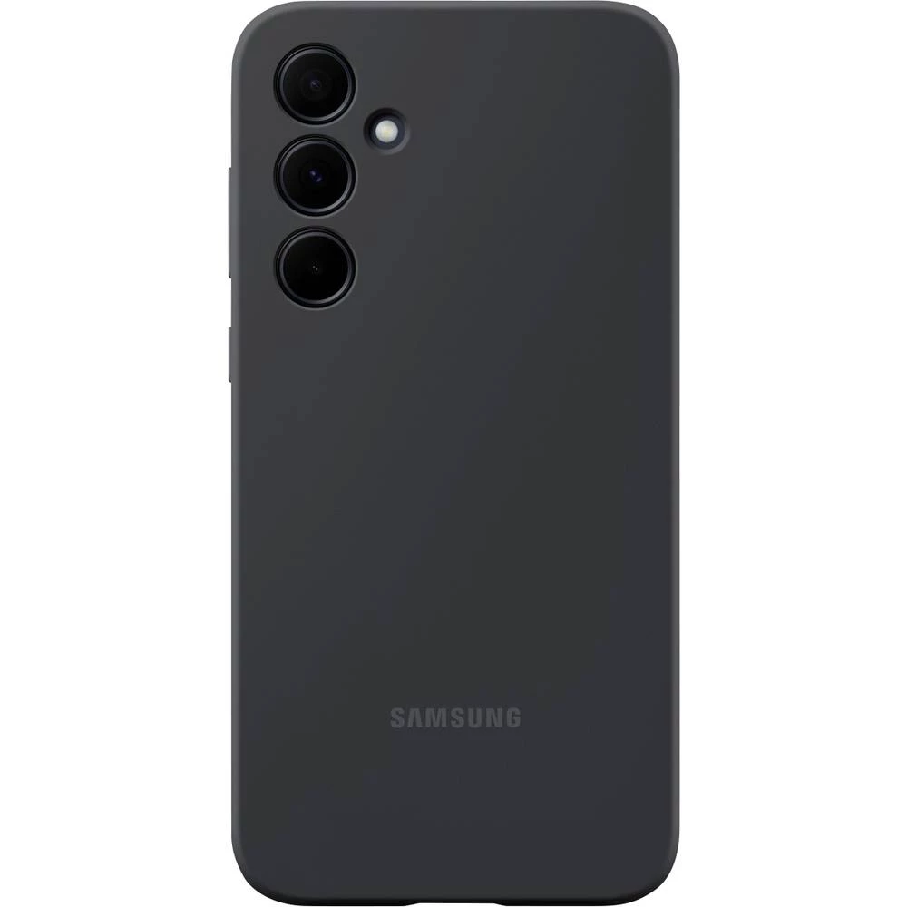Samsung Silicone Case stražnji poklopac za mobilni telefon Samsung Galaxy A35 5G crna otporna na udarce EF-PA356TBEGWW slika
