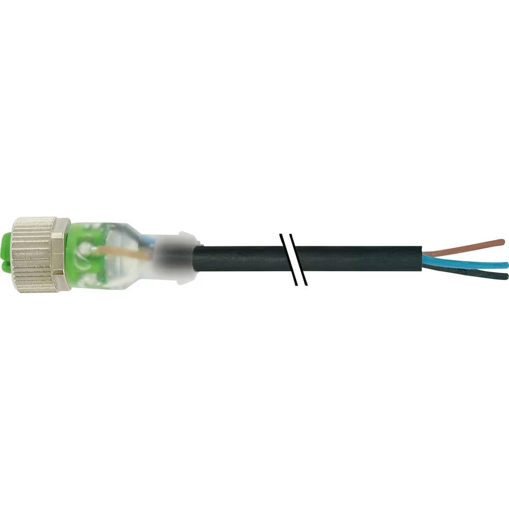Murrelektronik 7000-12261-6331000 utični konektor za senzor/aktivator, nekonfekcionirani M12 x 1 žženski konektor, ravni slika