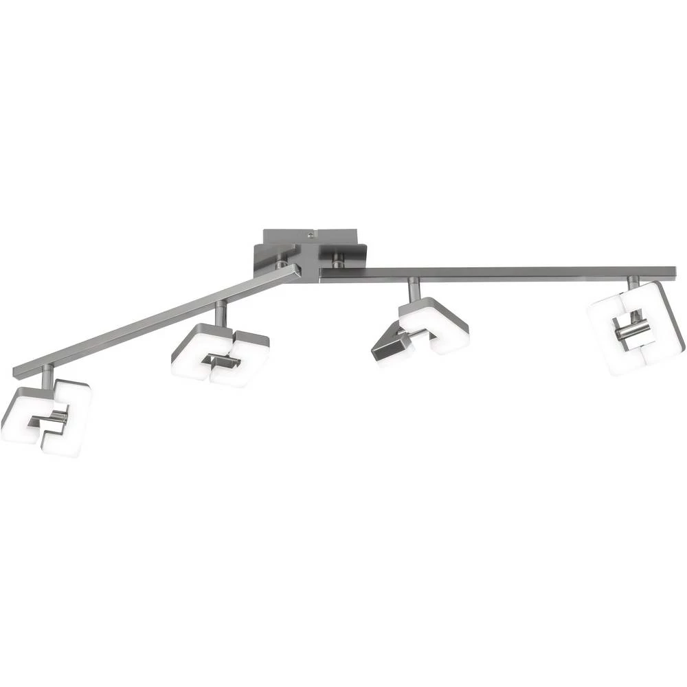 LED stropni reflektor 20.8 W Toplo-bijela WOFI ZARA 9026.04.64.5000 Nikal (mat) slika