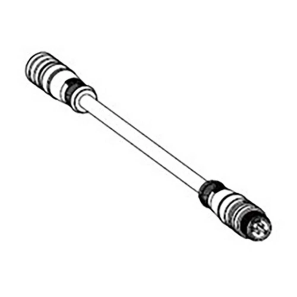 Molex 1200060025 Micro-Change (M12) Single-Ended Cordset, 4 Poles, Female (90°) to Pigtail, 0.34mm² PUR/PVC Cable 5.0m (16 slika