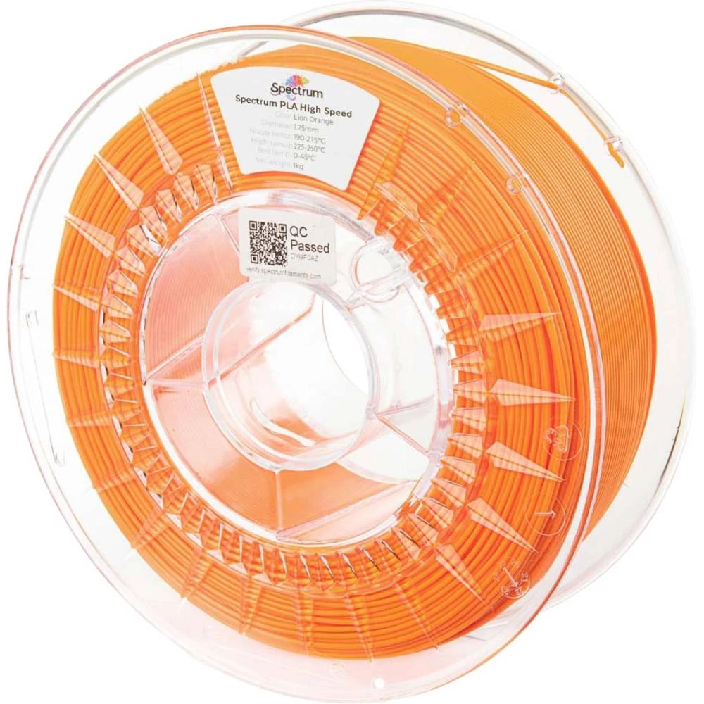 Spectrum Filaments 81052 PLA High Speed 3D pisač filament PLA filament velike brzine, visoka krutost, visoka vlačna čvrs slika