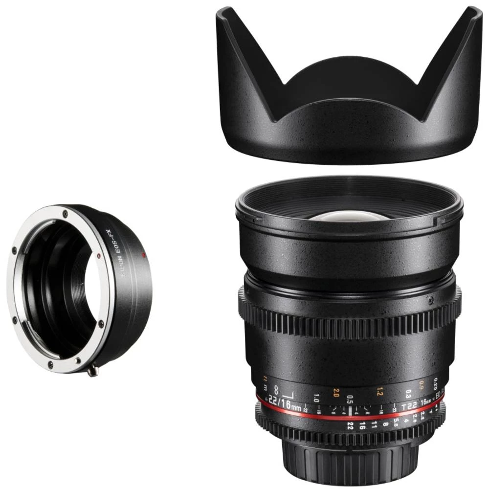 Širokokutni objektiv Walimex Pro f/22 - 2.2 16 mm slika
