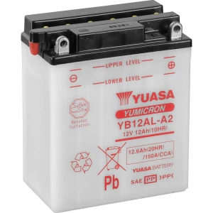 Yuasa YB12AL-A2 baterije za motor 12 V 12.6 Ah slika