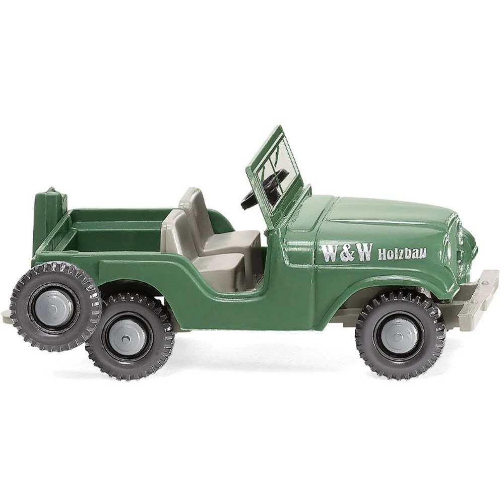 Wiking 001103 h0 Jeep W & W drvena konstrukcija slika