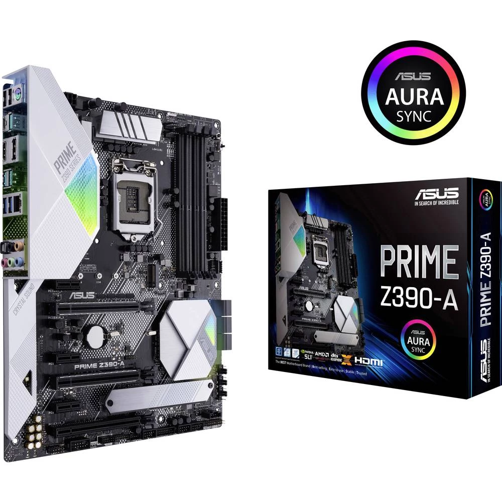 Matična ploča Asus PRIME Z390-A Baza Intel&reg; 1151v2 Faktor oblika ATX Set čipova matične ploče Intel&reg; Z390 slika