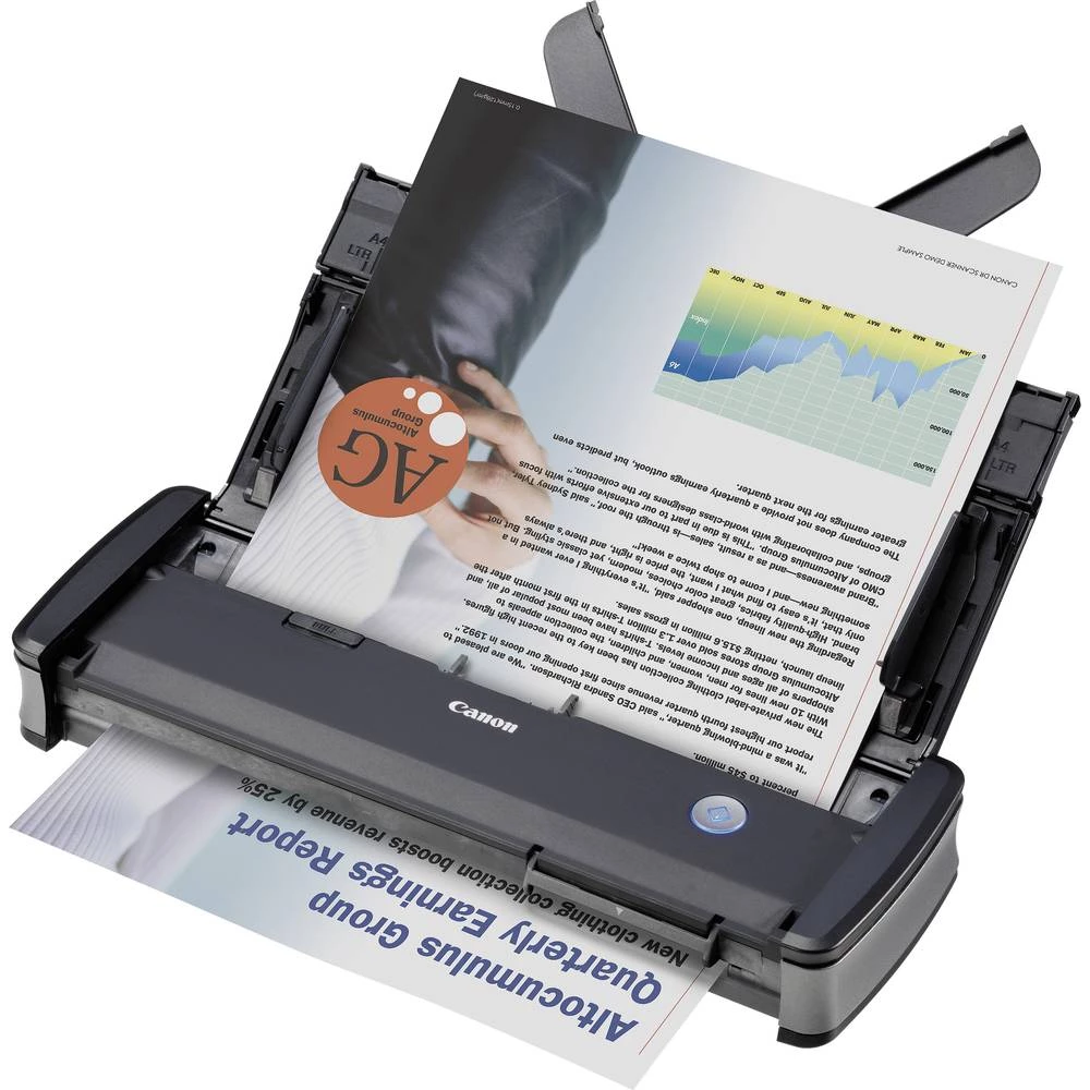 Canon imageFORMULA P-215II mobilni duplex skener dokumenata A4 600 x 600 dpi 15 Stranica/min, 30 Sličica/min USB slika