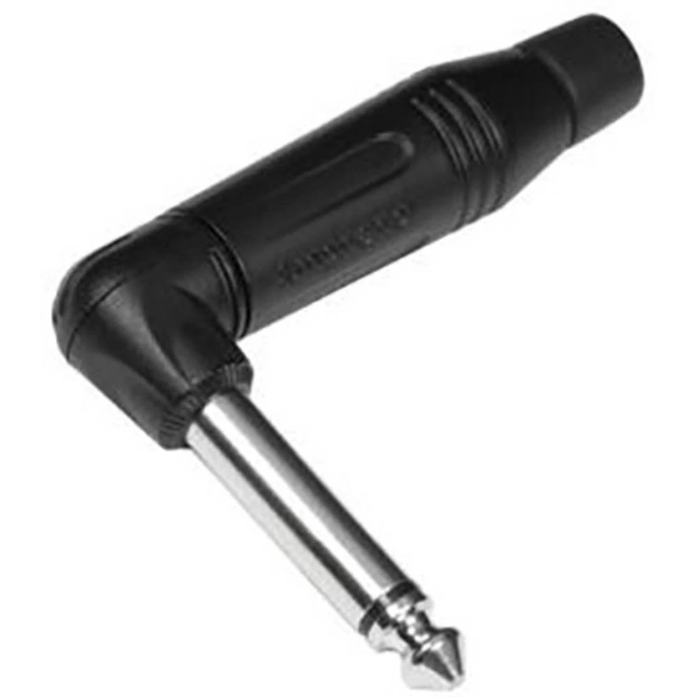 Jack utični konektor 6.35 mm Kutni muški konektor Broj polova: 2 Mono Crna Amphenol 1 ST slika