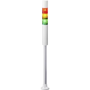 Signalni toranj LED Patlite LR4-3M2PJBW-RYG 3-bojno, Crvena, Žuta, Zelena 3-bojno, Crvena, Žuta, Zelena Žmigavac, Stalno svjetlo slika