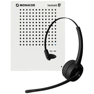 Monacor TALKSAFE-1 interfon žičani, Bluetooth®   bijela, crna slika