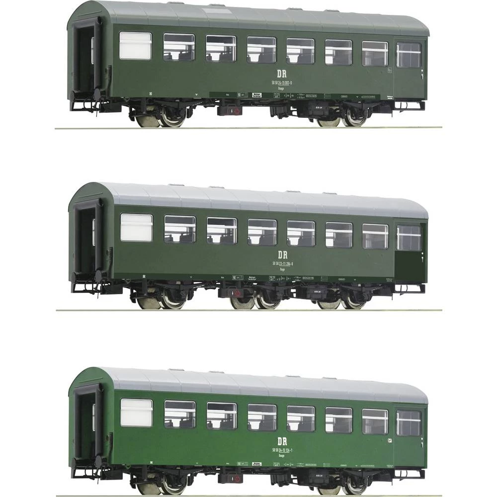 Roco 74071 H0 RO set od 3 (2) automobila automobila DR slika