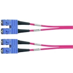 Staklena vlakna Svjetlovodi Priključni kabel [1x Muški konektor SC - 1x Muški konektor SC] 50/125 µ Multimode OM2 5 m Tele