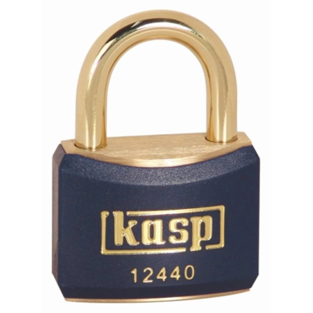 Kasp K12440BLUD lokot 40 mm različito zatvaranje zlatno-žuta zaključavanje s ključem slika