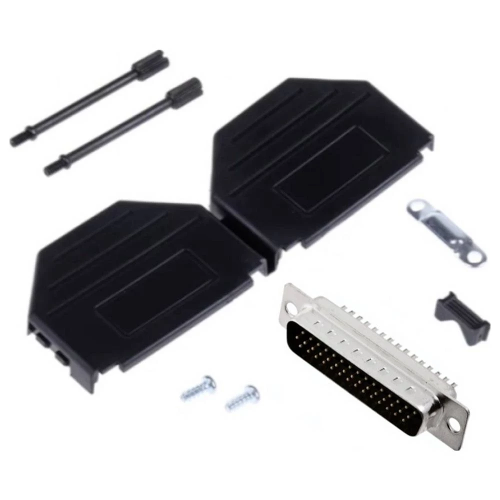 MH Connectors MHDPPK25HD44MS-K komplet D-Sub pinskih konektora 180 ° Broj polova (broj): 25 lemni kup 1 kom. slika