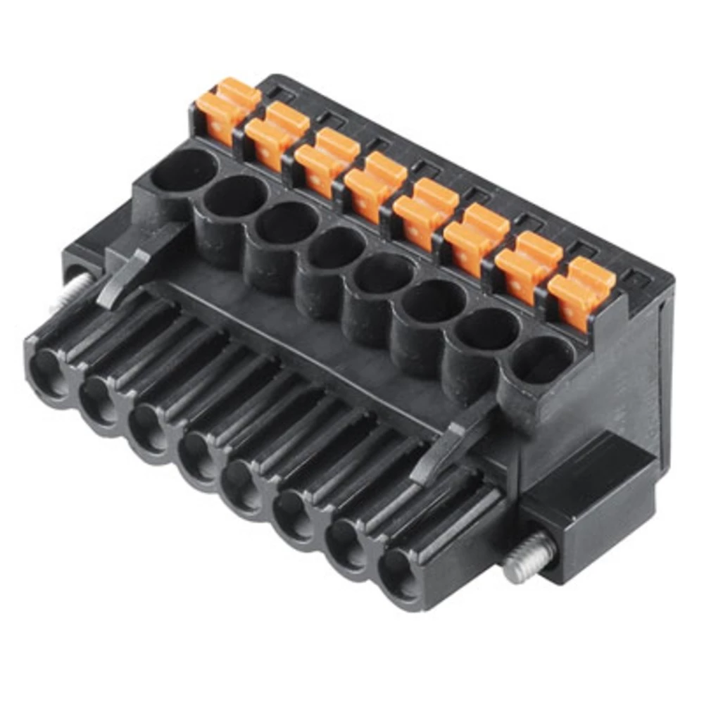 Utični konektor za tiskanu pločicu 1000240001 Weidmüller crna sadržaj: 60 komada slika