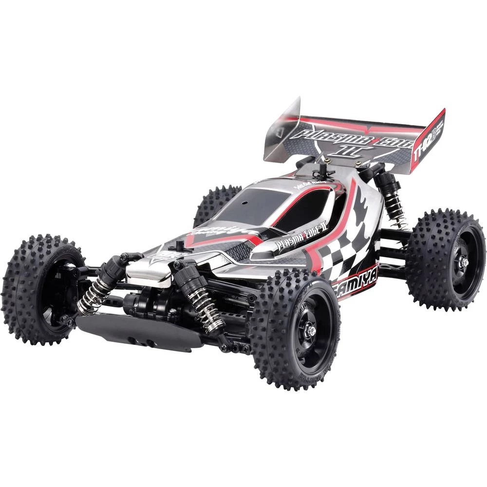 Tamiya Plasma Edge II Black Met. S četkama 1:10 RC model automobila Električni Buggy 4WD Komplet za sastavljanje slika