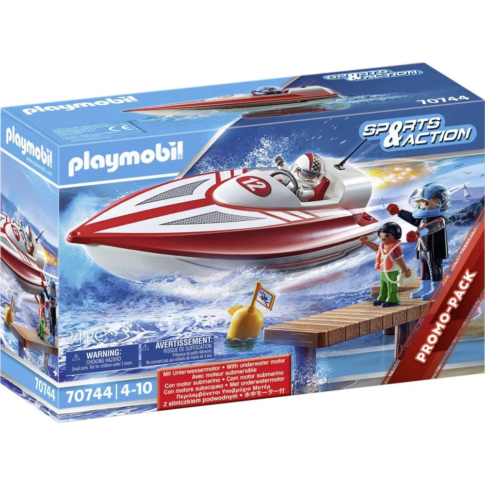 Playmobil® Sports & Action Gliser s podvodnim motorom 70744 slika