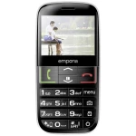 Emporia Euphoria senior mobilni telefon stanica za punjenje, SOS ključ crna