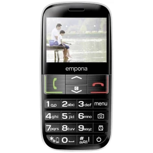 Emporia Euphoria senior mobilni telefon stanica za punjenje, SOS ključ crna slika