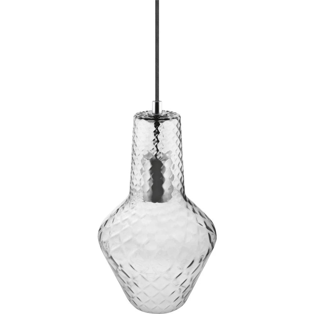 Viseća svjetiljka LED E27 40 W LEDVANCE Vintage Edition 1906 Carved Pendant Bottle 4058075217164 Zadimljeno-siva slika