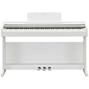 Yamaha YDP-145WH piano bijela uključuje napajanje slika