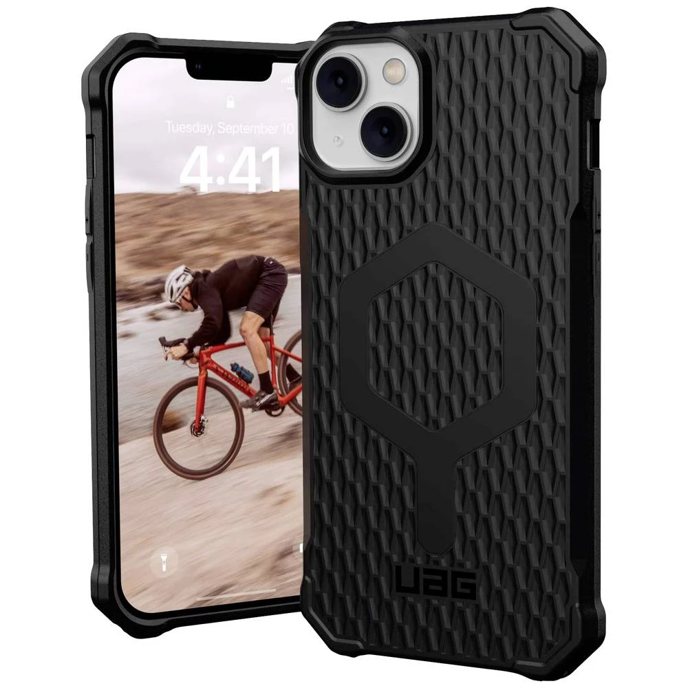 Urban Armor Gear Essential MagSafe Pogodno za model mobilnog telefona: iPhone 14 Plus, crna Urban Armor Gear Essential MagSafe case Apple iPhone 14 Plus crna slika