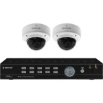 Analogni, HD-TVI, AHD, HD-CVI Set sigurnosne kamere 4-kanalni S 2 kamere 1920 x 1080 piksel Monacor AXZ-204DVM 0180116