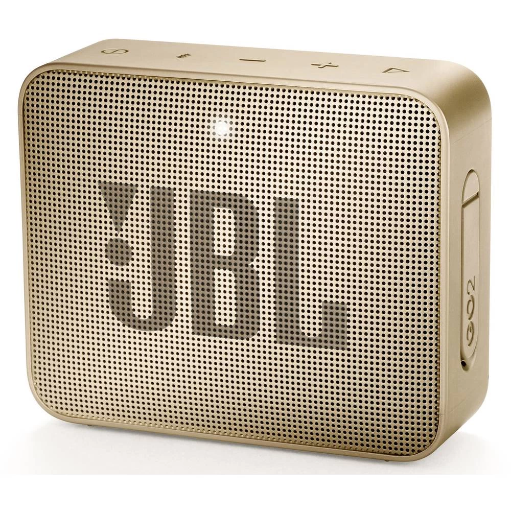 Bluetooth zvučnik JBL Go2 AUX, Funkcija govora slobodnih ruku, Vanjski, Vodootporan Šampanjac boja slika