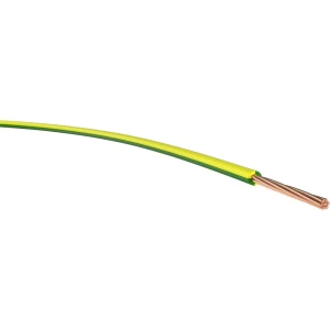 VER H07V-R 16 gn/ge Eca Ri100 vodič H07V-R 1 x 16 mm² zeleno-žuta 100 m slika
