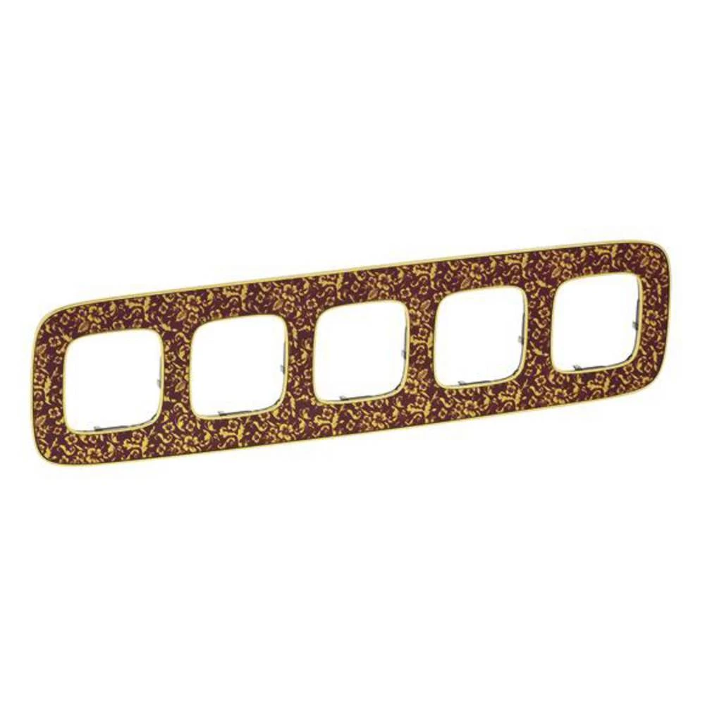 Legrand   okvir Valena Life Allure crvena 754445 slika