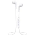 Bluetooth® Sportske Naglavne slušalice Vivanco SMART AIR BRIGHT WHITE U ušima Slušalice s mikrofonom Bijela slika