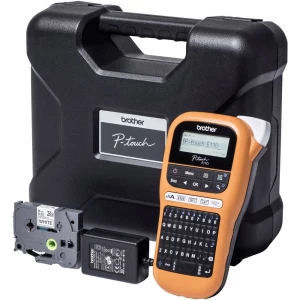 Brother P-touch E110VP uređaj za označavanje Pogodno za trake (LOV): tze 3.5 mm, 6 mm, 9 mm, 12 mm slika