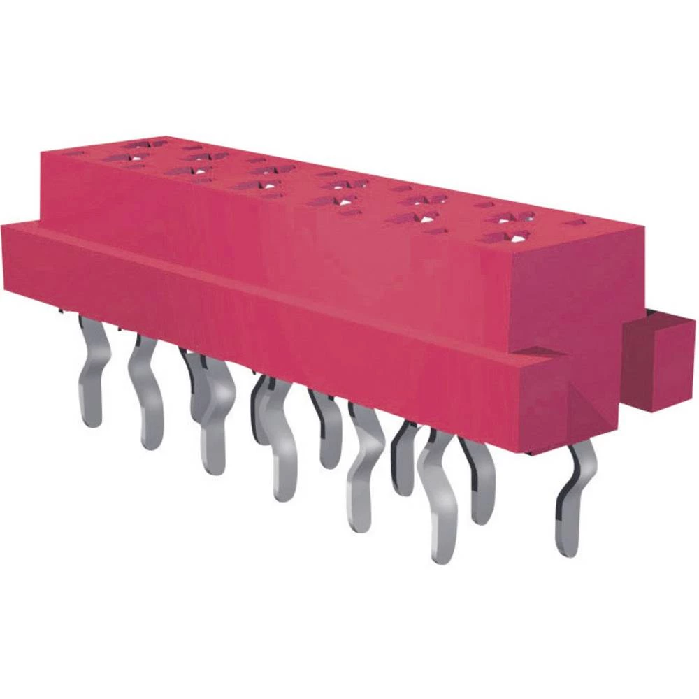 TE Connectivity kućište utičnice za tiskanu pločicu Micro-MaTch Ukupan broj polova 10 Raster: 1.27 mm 8-215079-0 1 St. slika