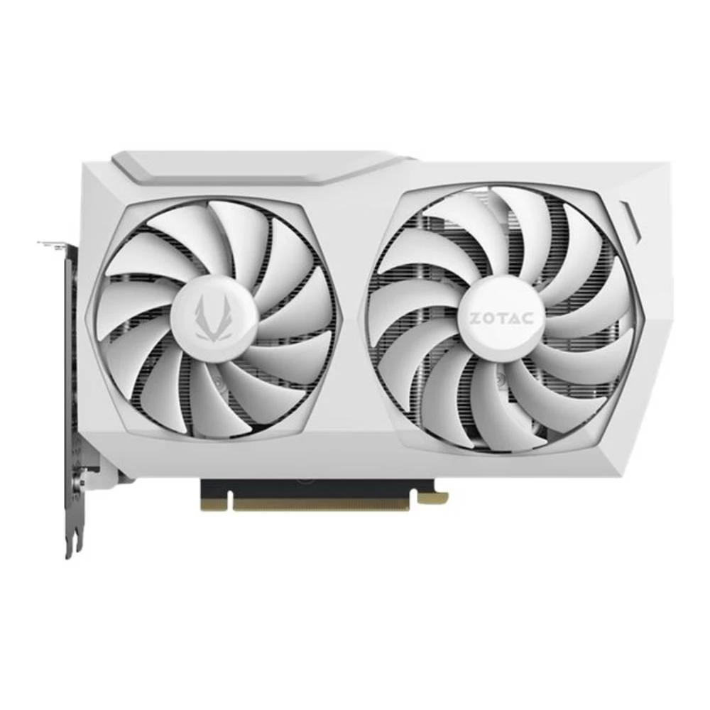 Zotac GAMING GeForce RTX 3060 Ti AMP White Edition LHR GeForce RTX 3060 Ti 8 GB GDDR6 256 bit 7680 x 4320 piksela PCI Express x16 4.0 Zotac grafička kartica  RTX 3060 Ti  8 GB    PCIe 4.0 x16 slika