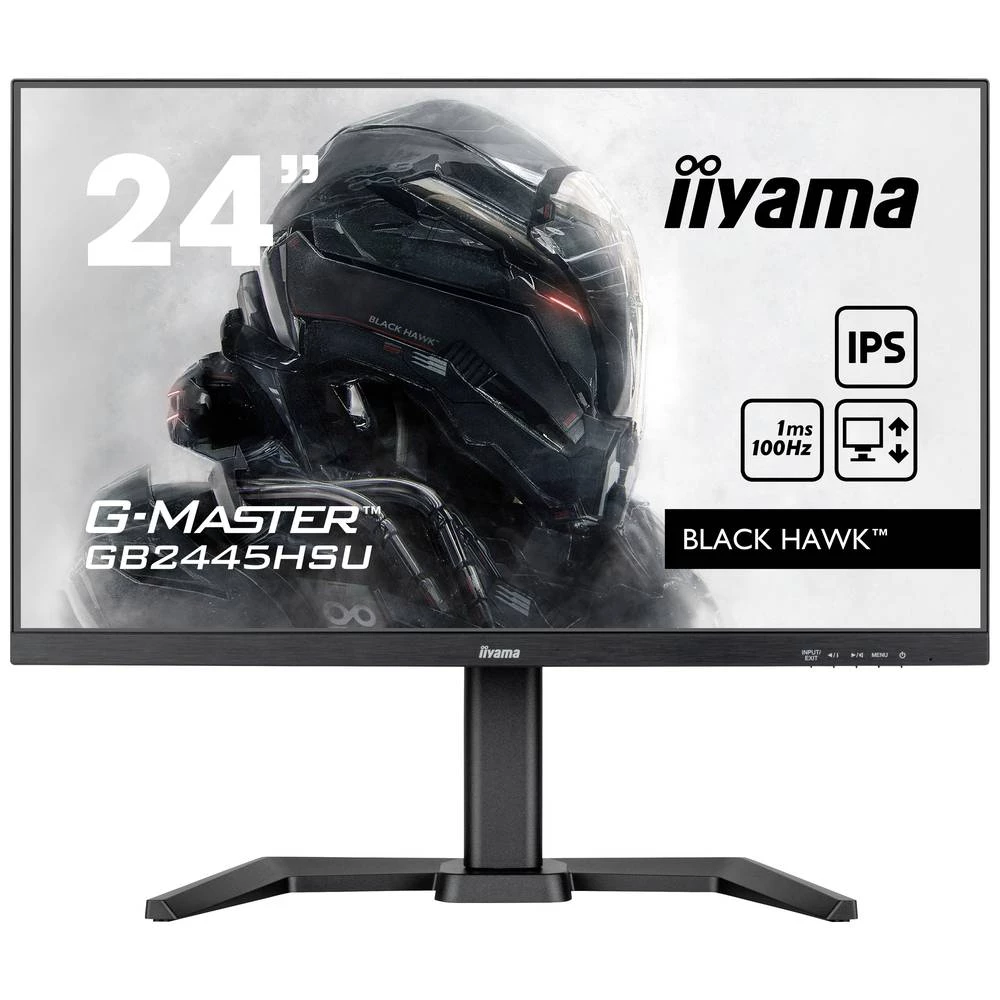 Iiyama G-MASTER Black Hawk GB2445HSU-B1 LCD zaslon Energetska učinkovitost 2021 E (A - G) 61 cm (24 palac) 1920 x 1080 slika