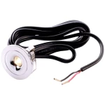 LED ugradbena stropna svjetiljka, Punto Lumi, okrugla, Ø 25 mm, 1W, 3000 K, IP44, aluminij, srebrni krom Deko Light 565173 Punto Lumi LED ugradna svjetiljka    LED fiksno ugrađena 1 W srebrna