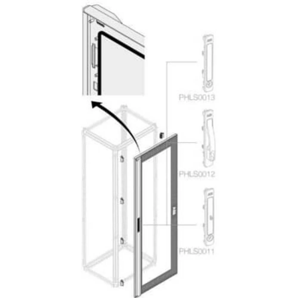Striebel & John 1STQ002281B0000 vrata od čeličnog lima  čelik siva slika
