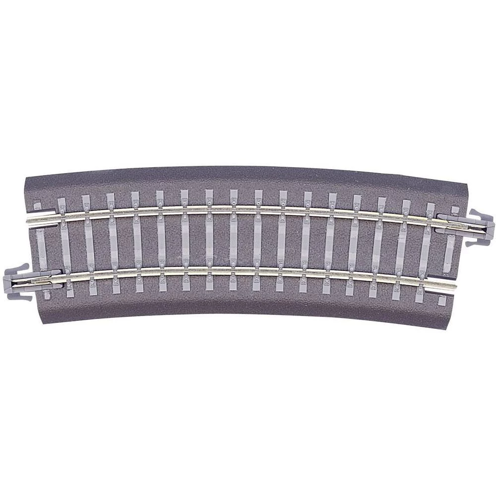 TT Tillig pruga s podlogom 83724 Prijelazni komad, Savijena 15 ° 353 mm slika