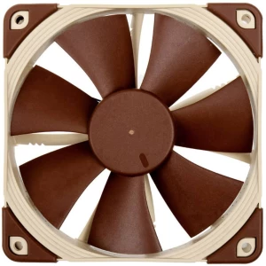 CPU hladnjak sa ventilatorom Noctua NF-F12 5V Smeđa boja, Bež boja (Š x V x d) 120 x 120 x 25 mm slika