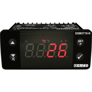 Emko ESM-3710-N.8.05.0.1/00.00/2.0.0.0 2-točkasti regulator termostat J 0 do 800 °C relej 16 A (D x Š x V) 65 x 76 x 35 slika