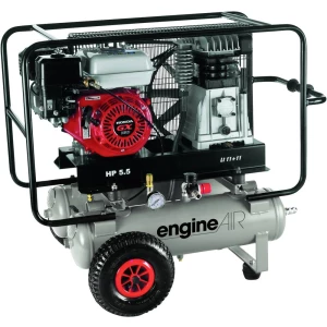 Aerotec benzinski kompresor 600-11 + 11 HONDA omogućava mobilni komprimirani zrak! Aerotec pneumatski kompresor 600-11+11 22 l 10 bar slika