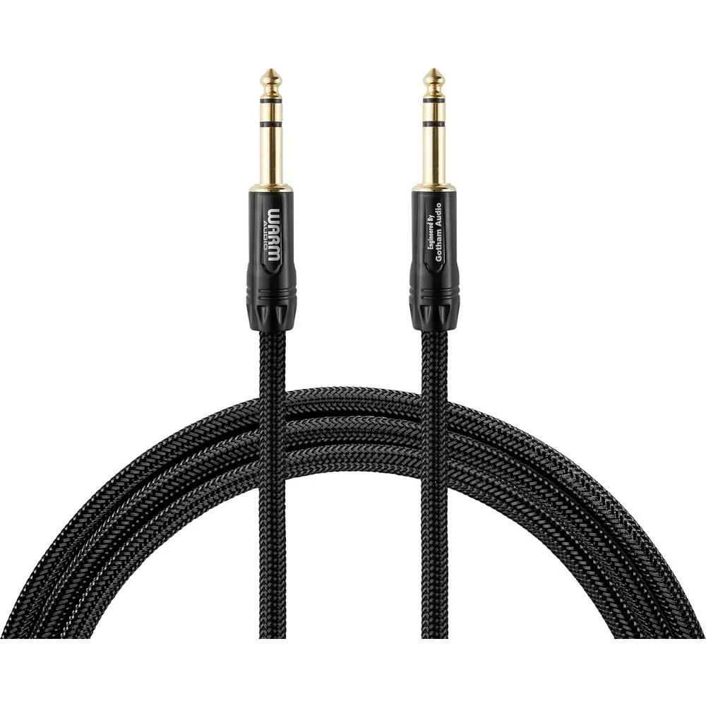 Warm Audio Premier Series za instrumente priključni kabel [1x 6,3 mm banana utikač - 1x 6,3 mm banana utikač] 1.80 m crna slika