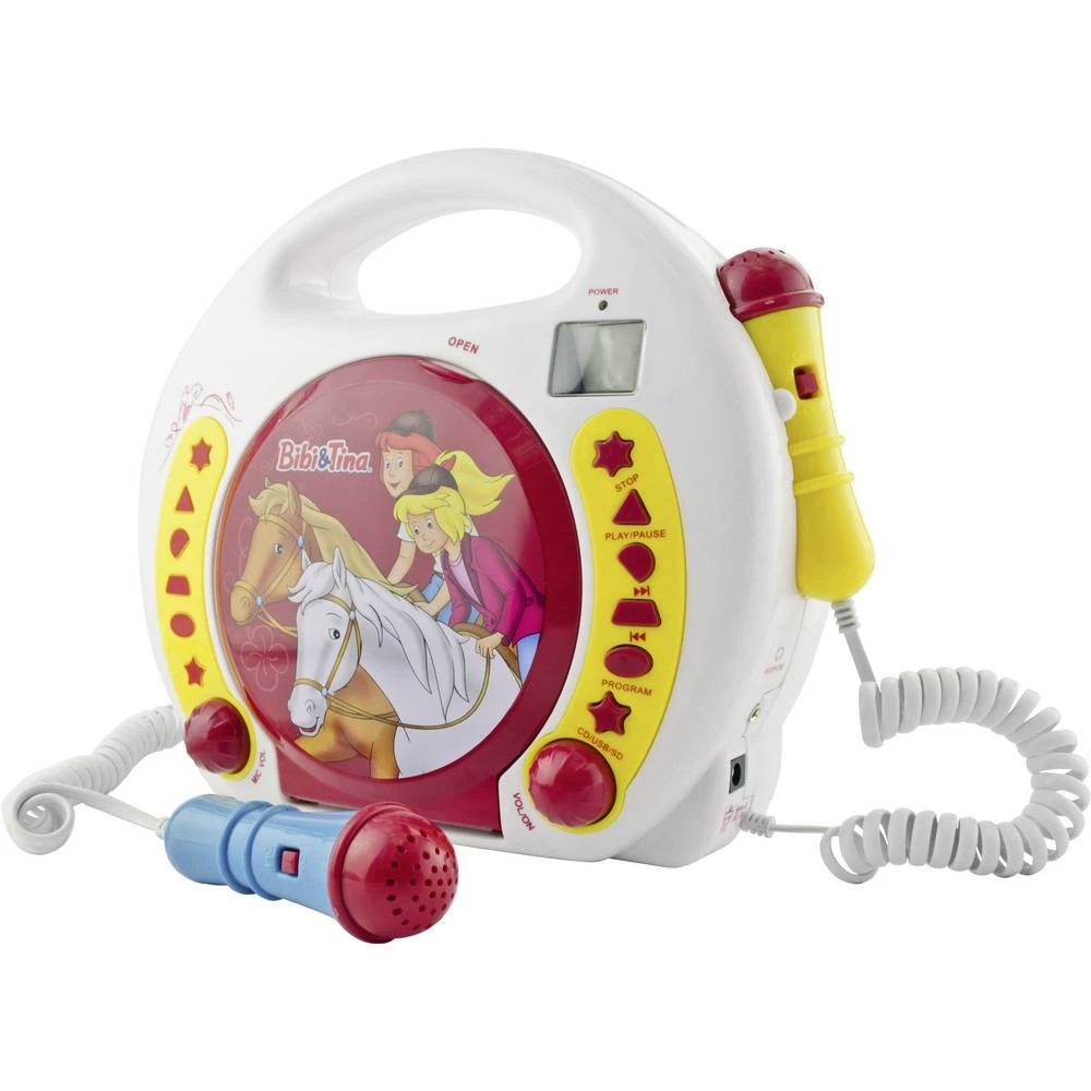 X4 Tech Dječji CD CD, SD, USB Uklj. mikrofon, Uklj. funkcija karaoke slika