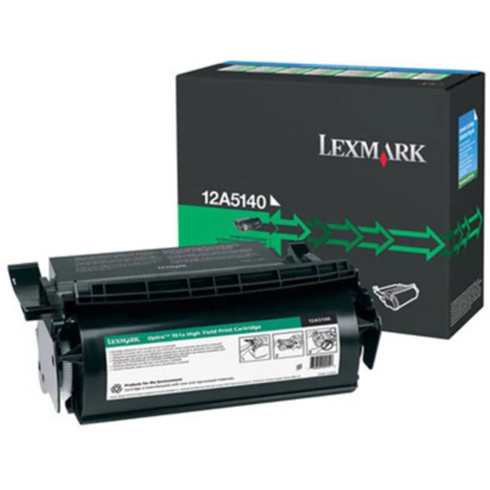 Lexmark Toner Optra T610, T610n, T610tn, T612, T612n, T612tn, T614, T614n, T614tn, T616, T616n 12A5140 Original Crn 25000 Strani slika