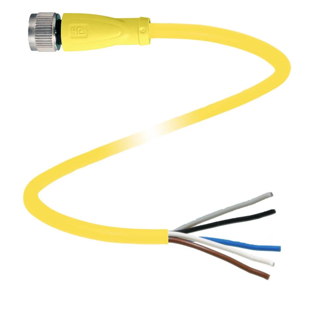 Pepperl+Fuchs 70128170-100009 utični konektor za senzor/aktivator, konfekcionirani 20 m Broj polova: 5 1 St. slika