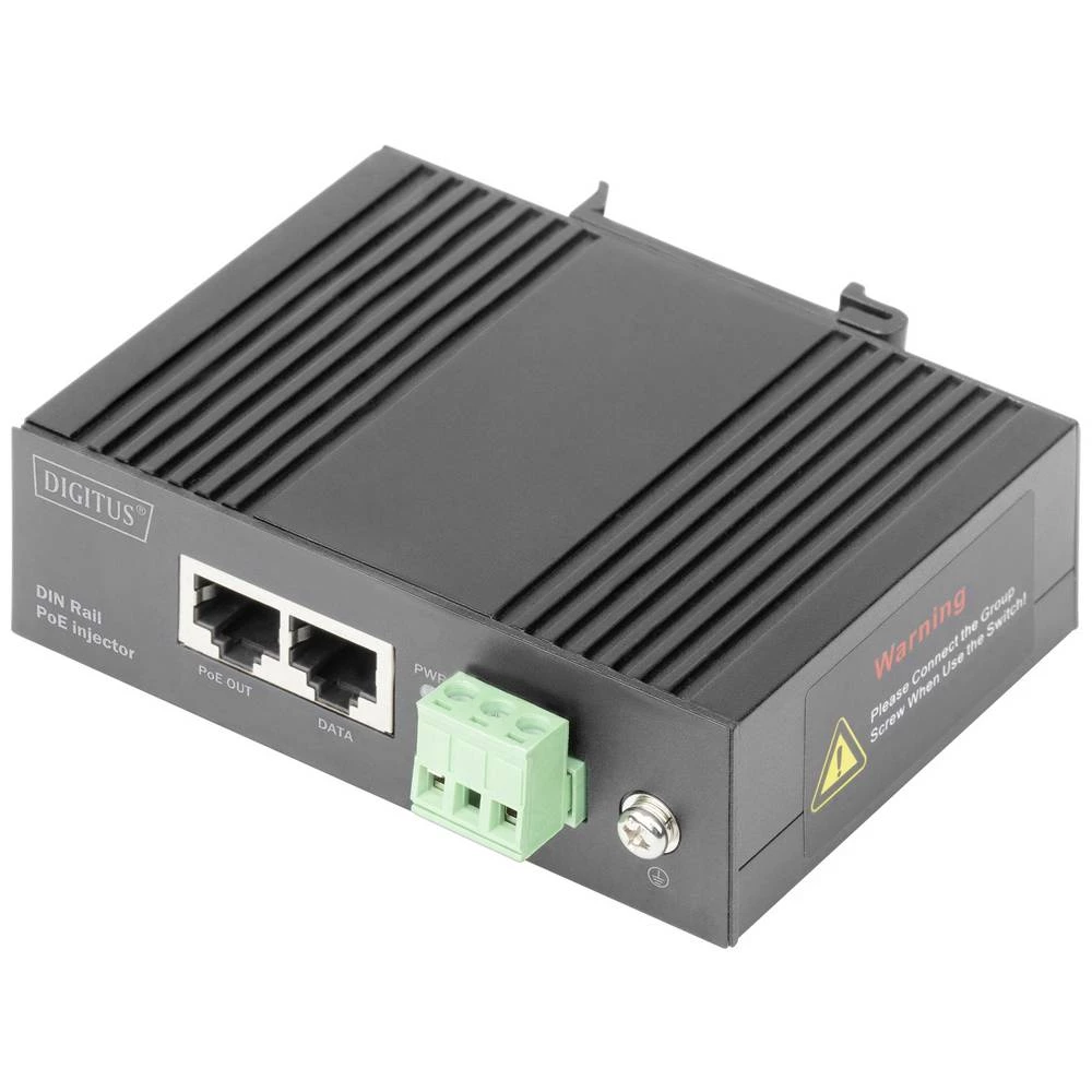 Digitus DN-651114 PoE set 10 / 100 / 1000 MBit/s IEEE 802.3af (12.95 W), IEEE 802.3at (25.5 W), IEEE 802.3bt slika